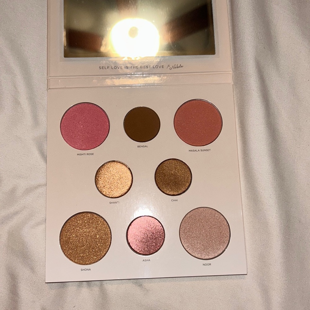 Our x Nabela Embrace Your Face Eye & Cheek Palette NEVER USED
